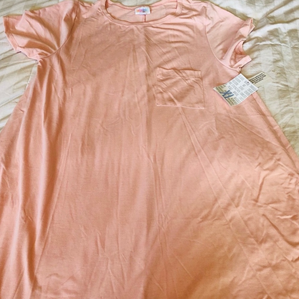 LuLaRoe Coral High Low Dress